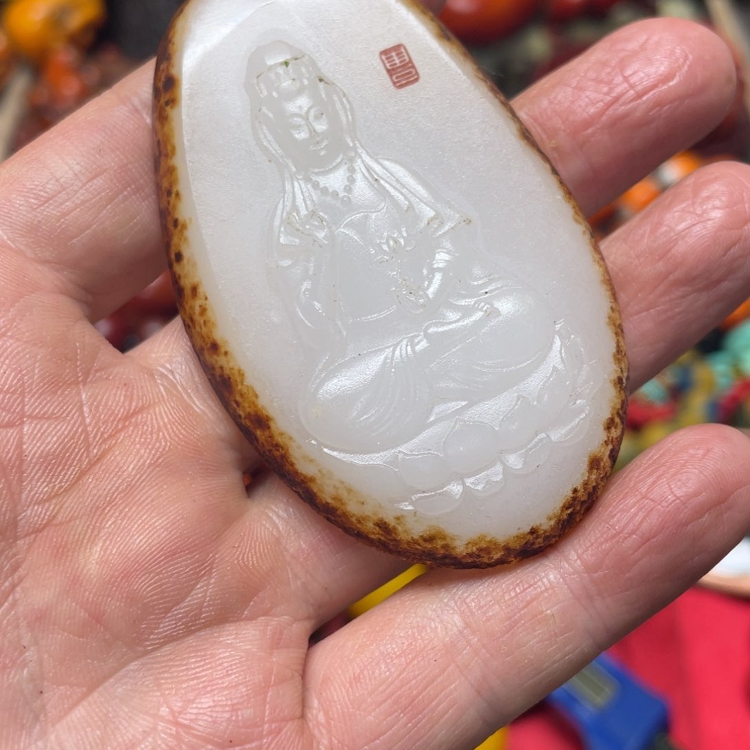 和田玉1未镶嵌好物推荐如图所示