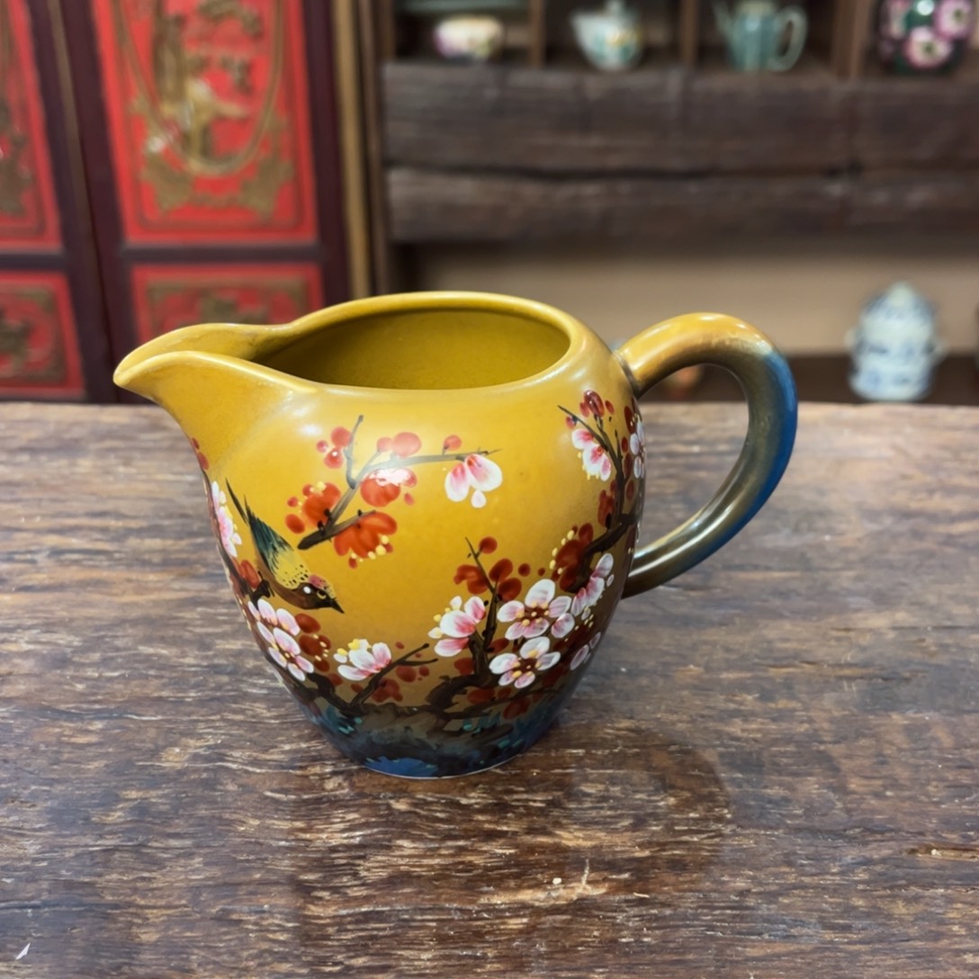 柴烧手工手绘陶瓷