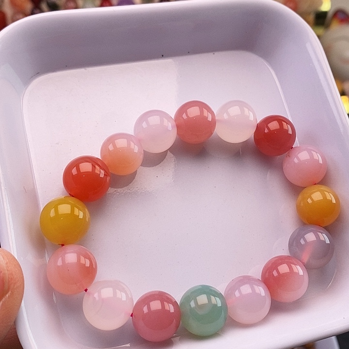 未镶嵌卡12.5盐源玛瑙只有一条玛瑙/玉髓