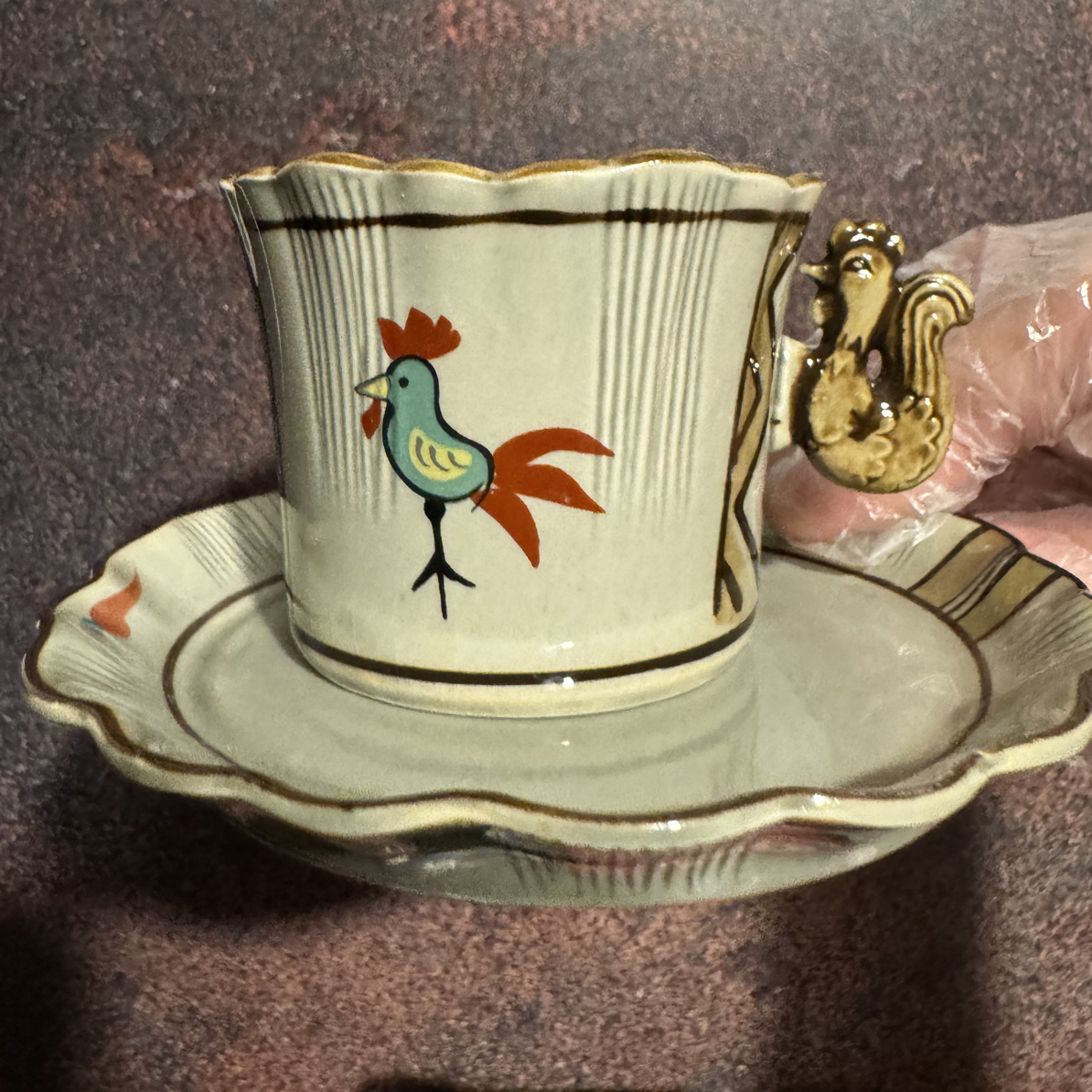 小公鸡咖啡杯套装no退no换