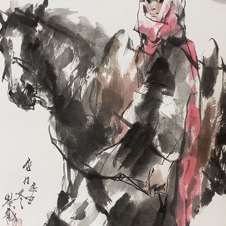 心***8国画书画作品多次参加全国书画大展