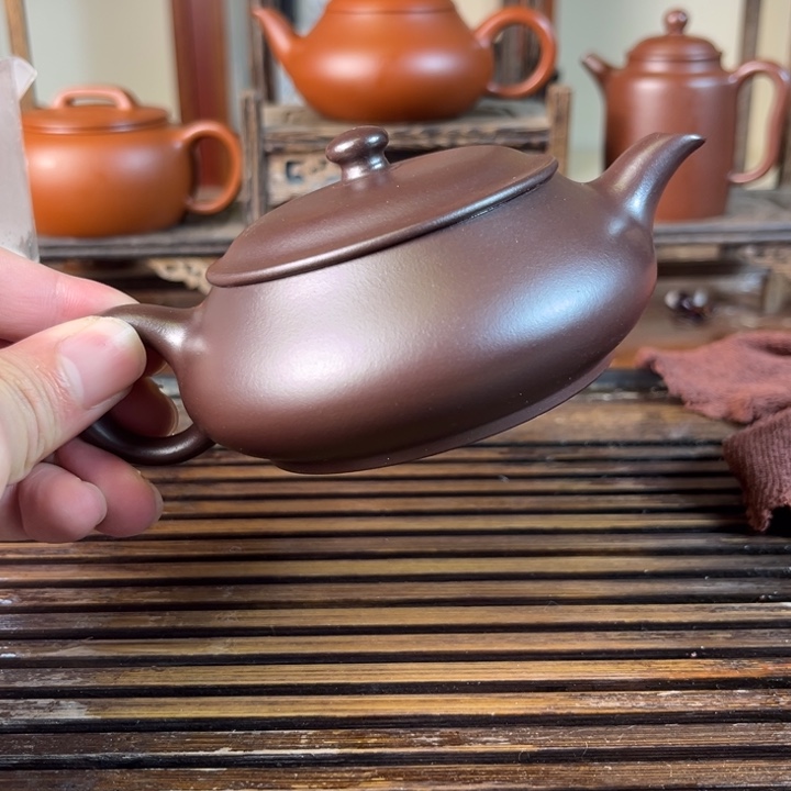 茶壶紫砂原矿紫砂手工制作