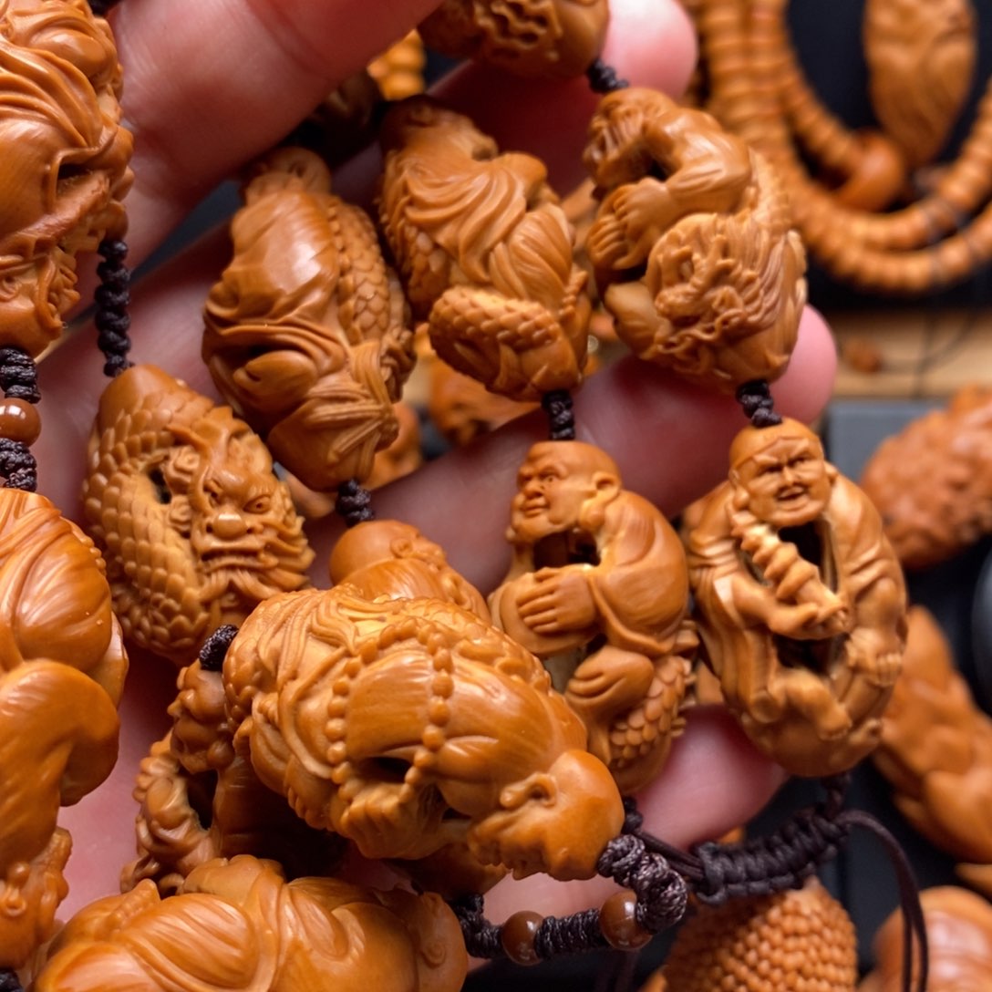 橄榄核手串/手链龙罗汉