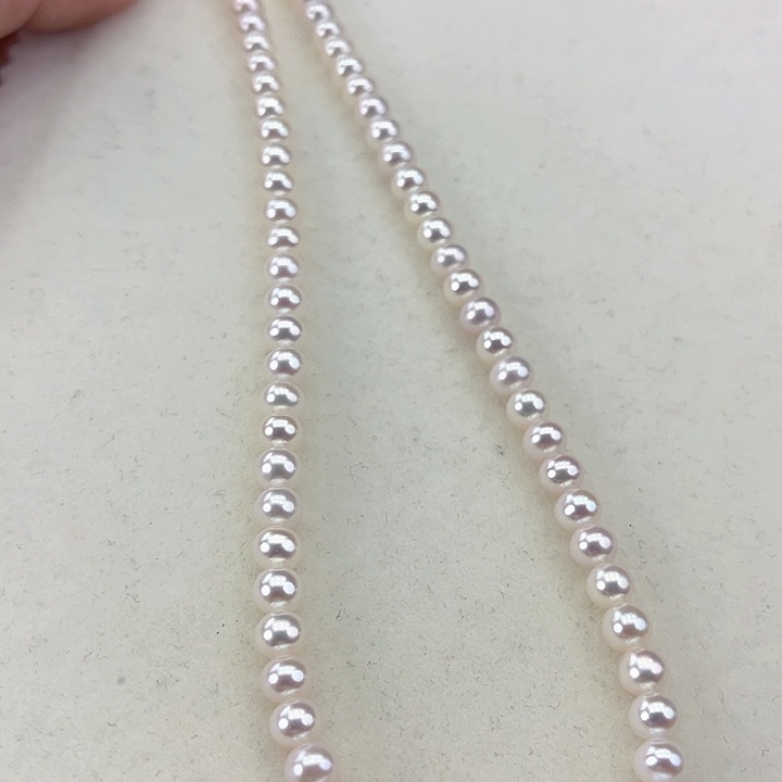 淡水珍珠颈饰银S925镶嵌5➕极光炫彩高品