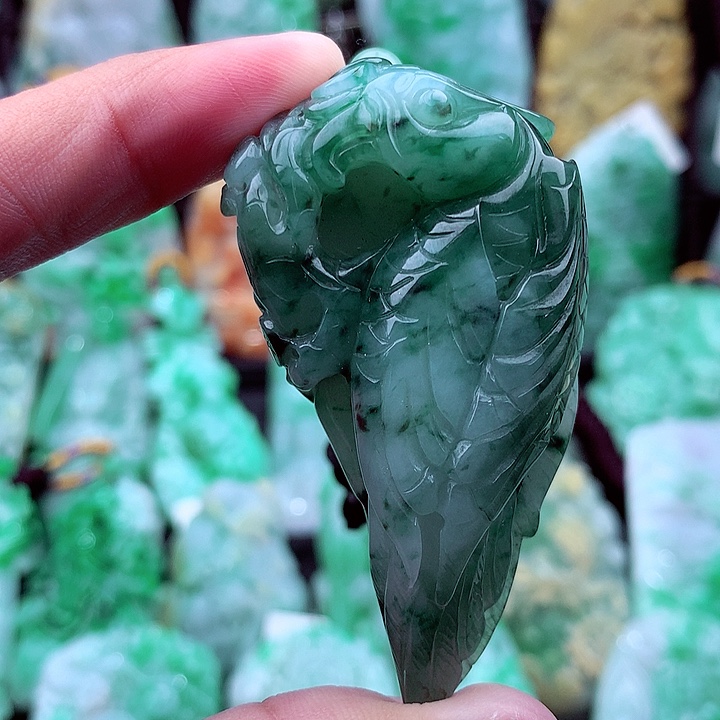 翡翠吊坠(不含链)未镶嵌