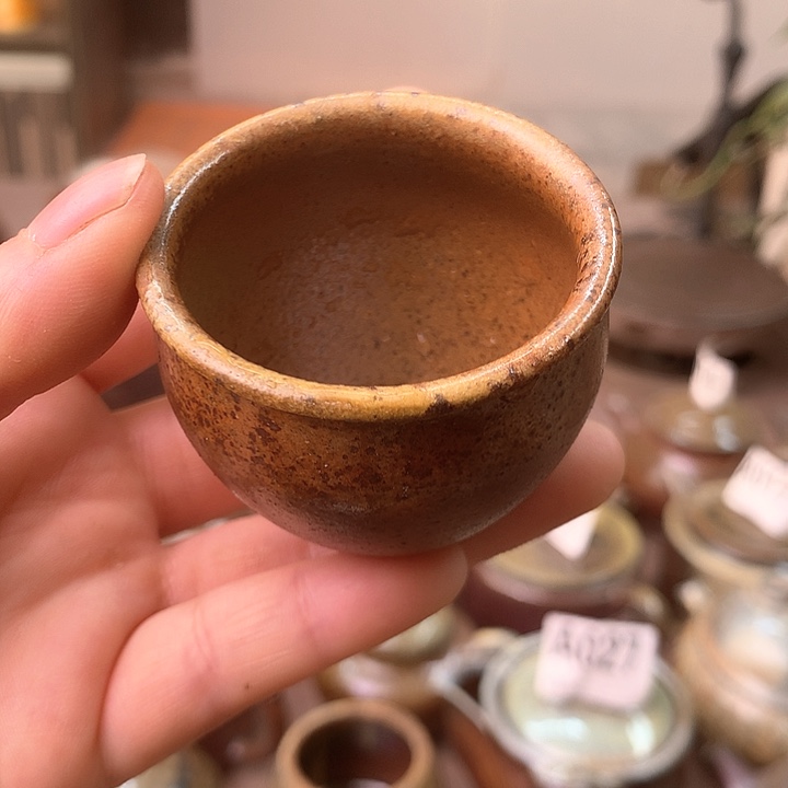 紫砂茶壶纯自然高温无釉裸柴烧