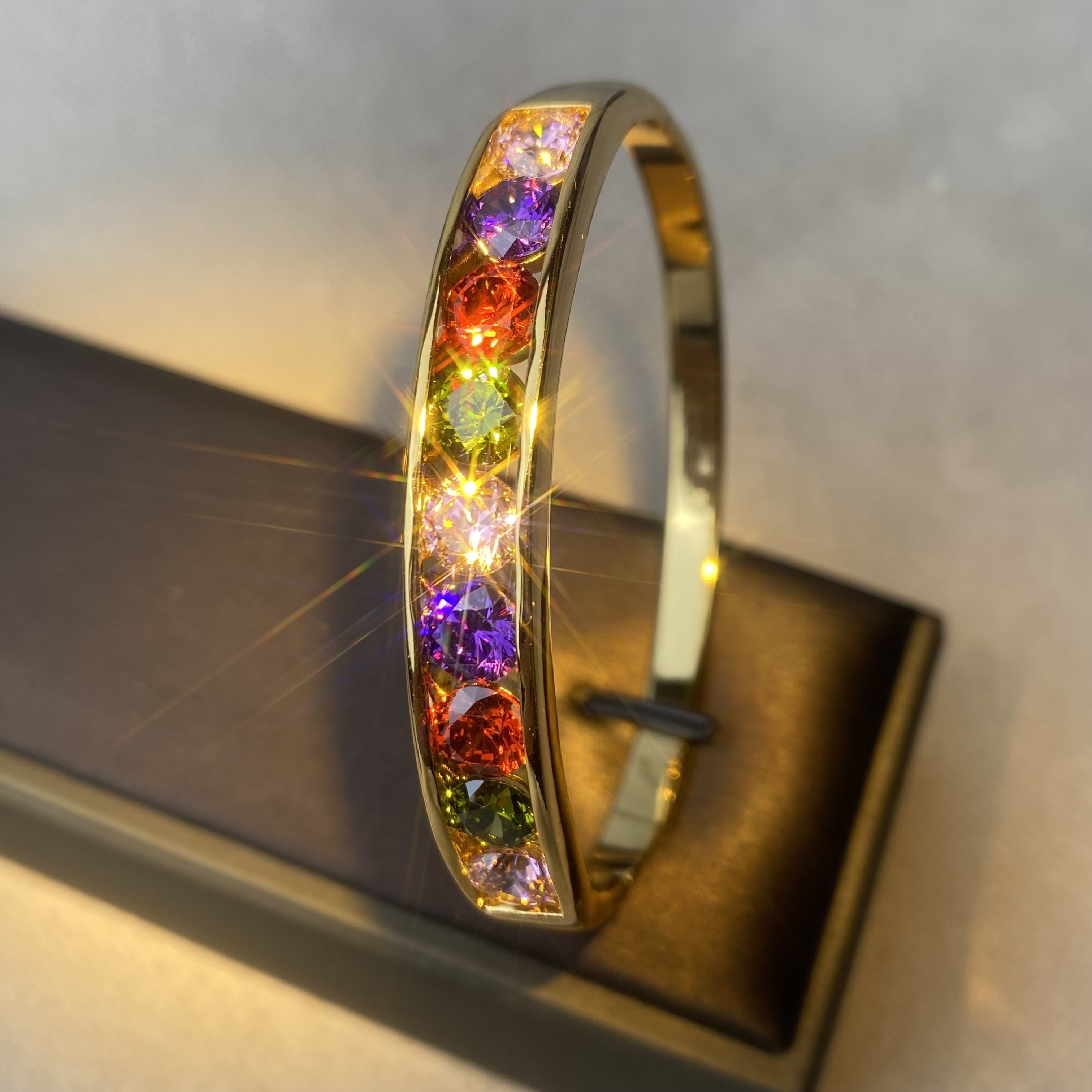  6187【手镯】轻奢精品金色女士手镯