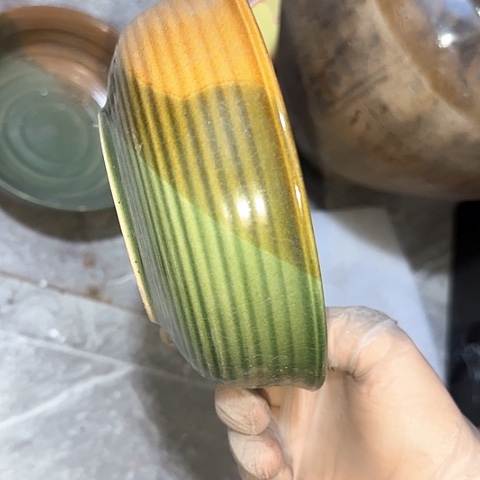 瓷片国营厂库存微瑕15厘米