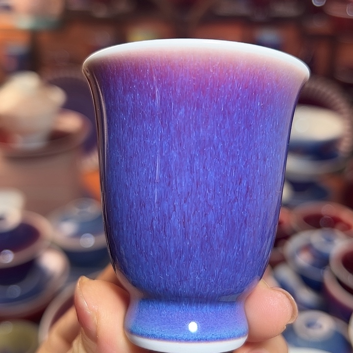 瓷片景德镇品艺轩郎紫