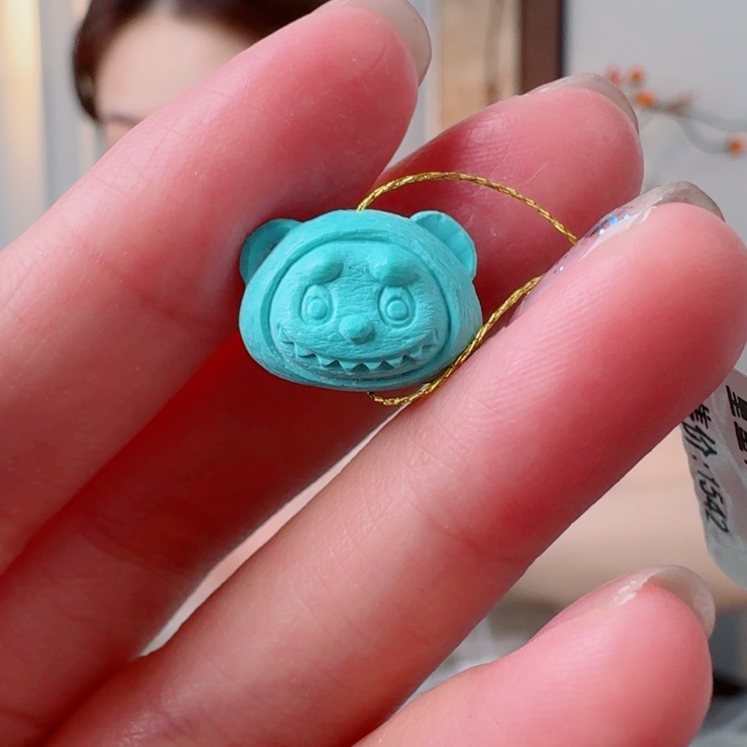 未镶嵌绿松石珠宝奇石