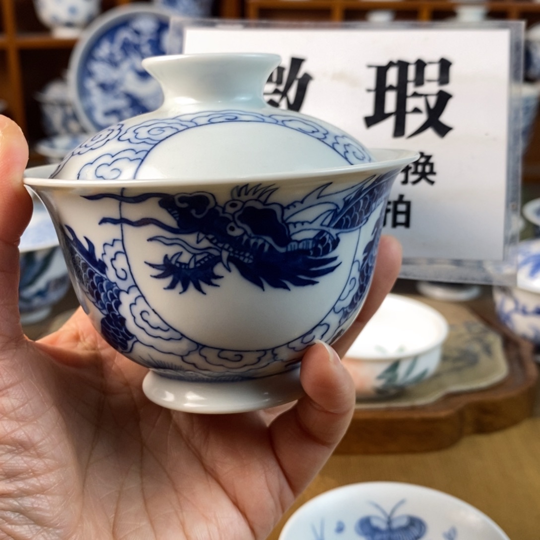 瓷片景德镇陶瓷手绘茶器384