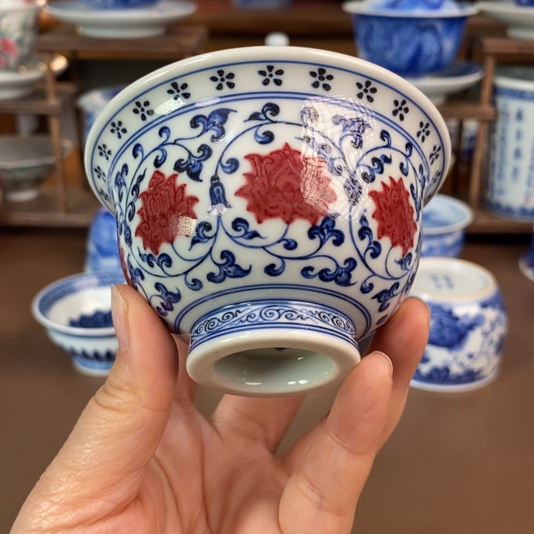 景德镇陶瓷手工手绘