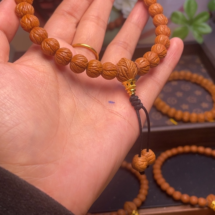 桃核手串龙纹涛哥