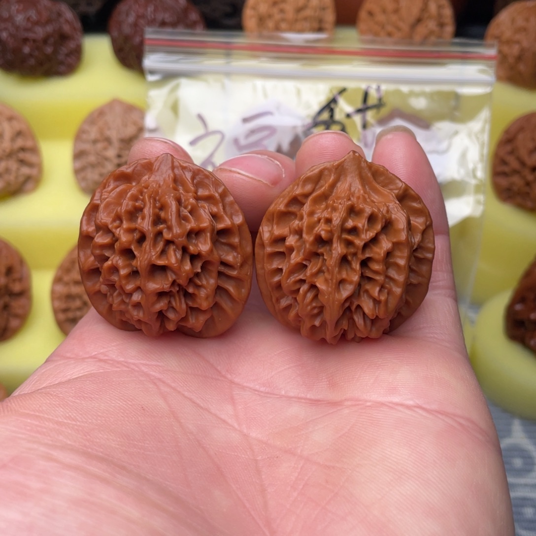 文玩核桃把件34➕全品秦闷编号1053