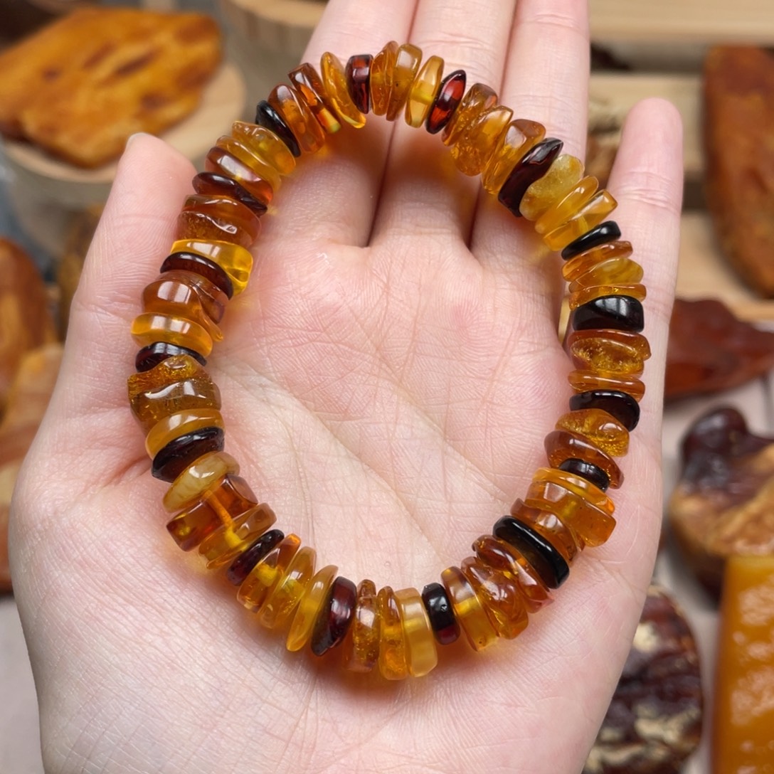 琥珀未镶嵌珠宝奇石