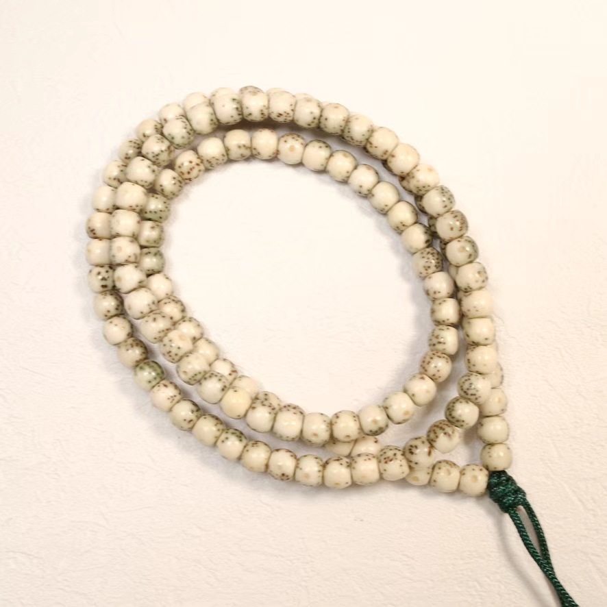 吉祥出品星月菩提108老型长串石玉料
