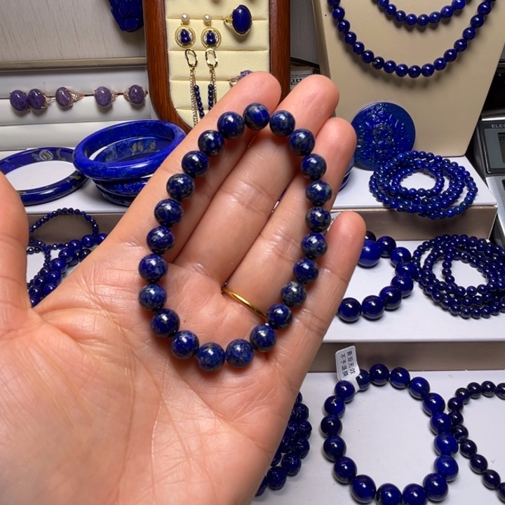 青金石手串未镶嵌8mm