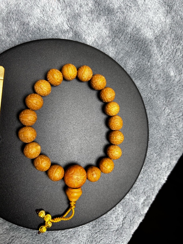 12mm小尺寸尼泊尔凤眼菩提手持高油高密好上色快