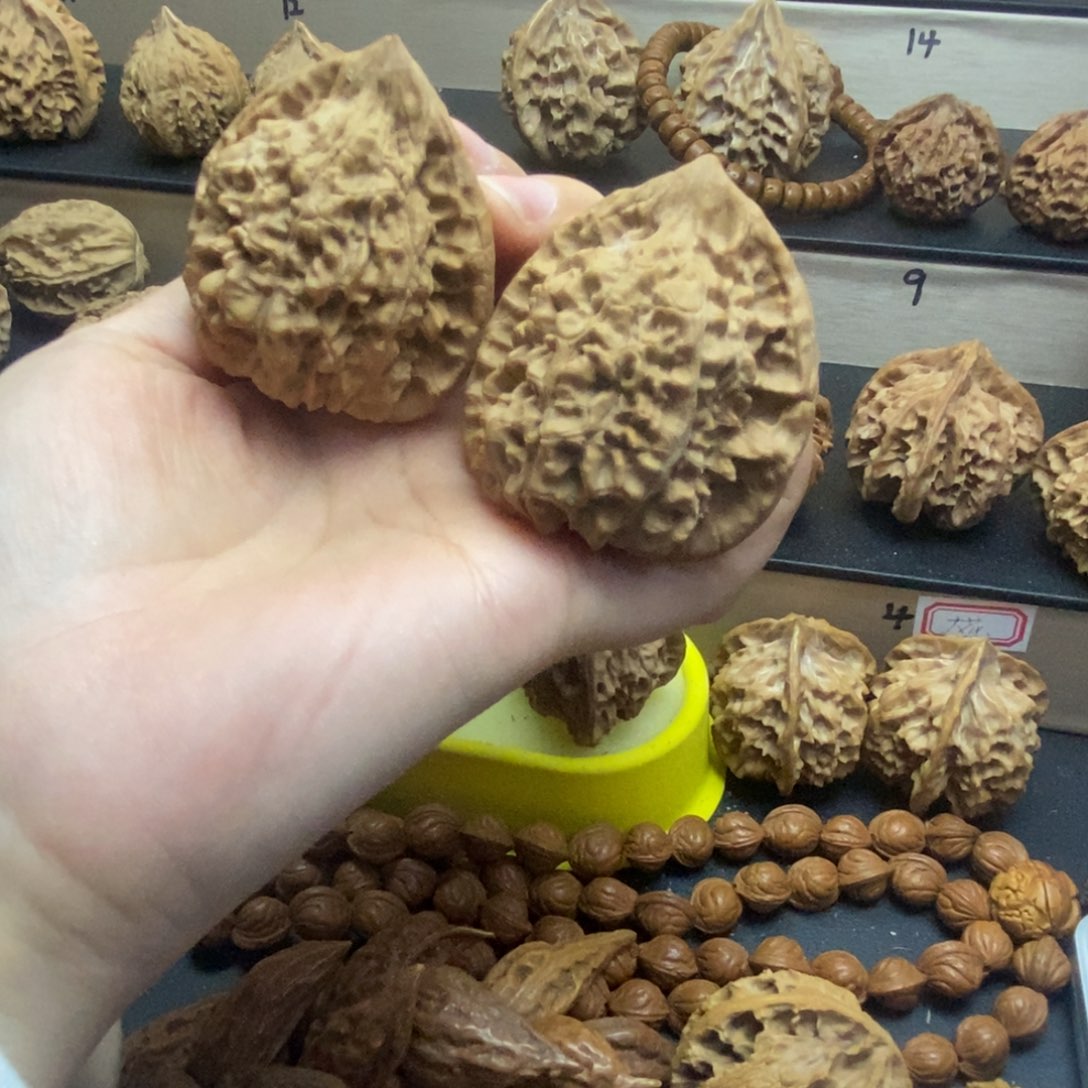 桃核吊坠秦岭王勇官帽47