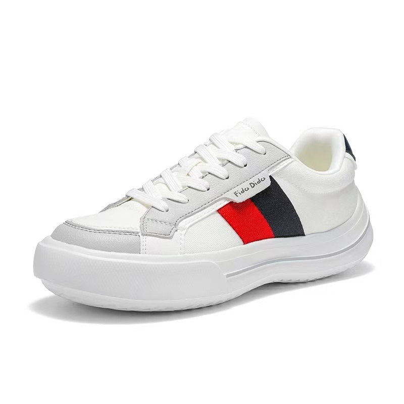 男女同款平板鞋小白潮鞋24014【小猪1】