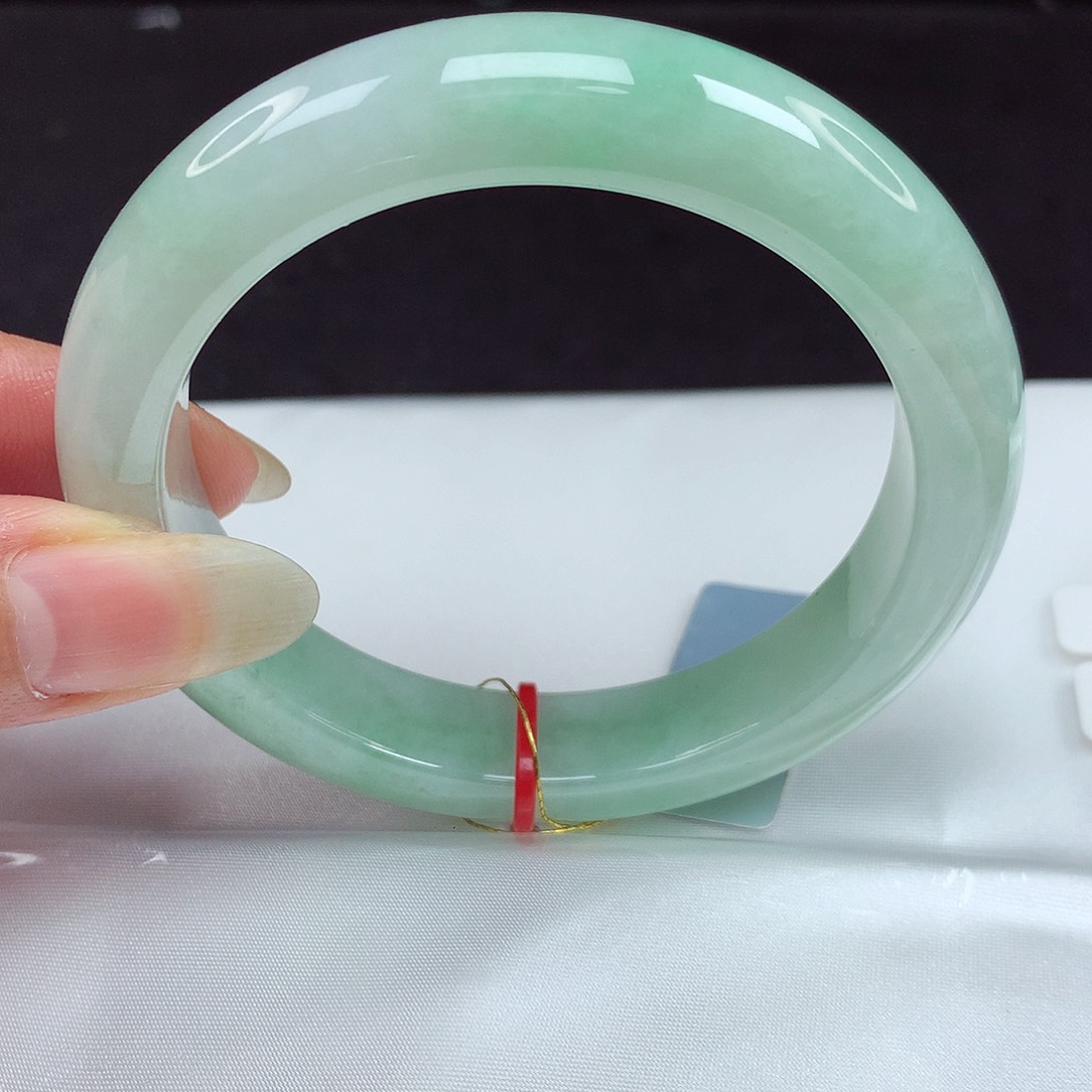 未镶嵌手镯翡翠57圈698