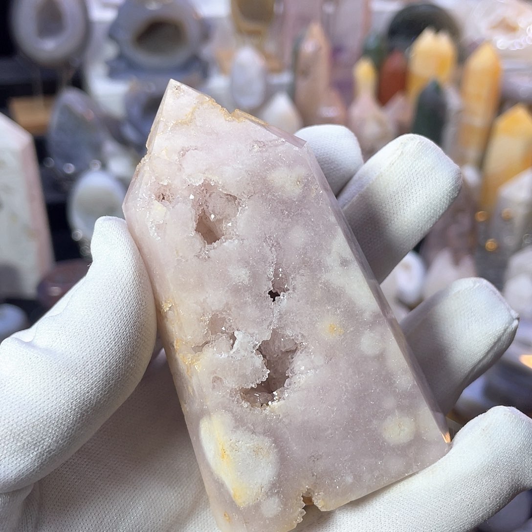 水晶紫粉晶高等级未镶嵌