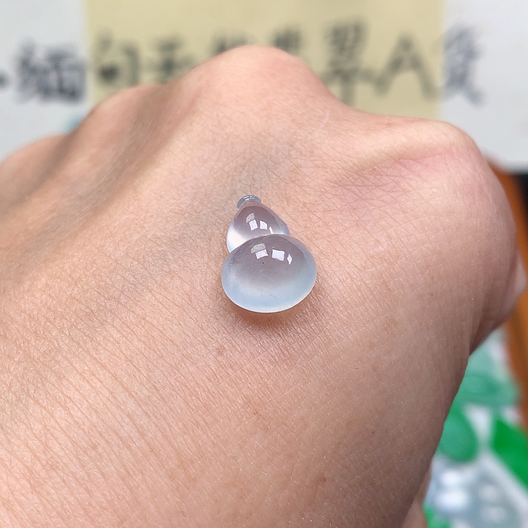 翡翠裸石缅甸天然A货翡翠冰种葫芦