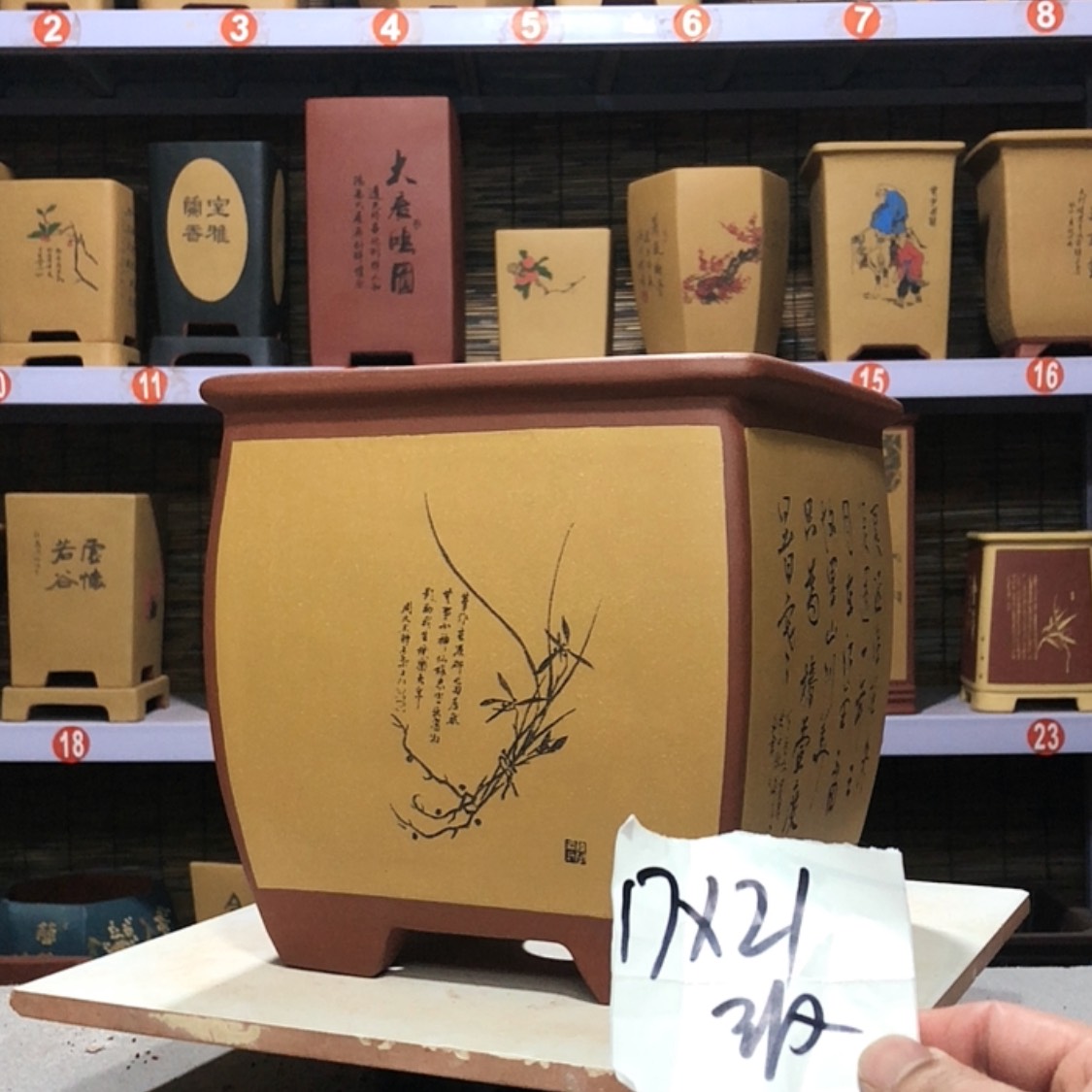 【闪购商品】紫砂花盆手工制作