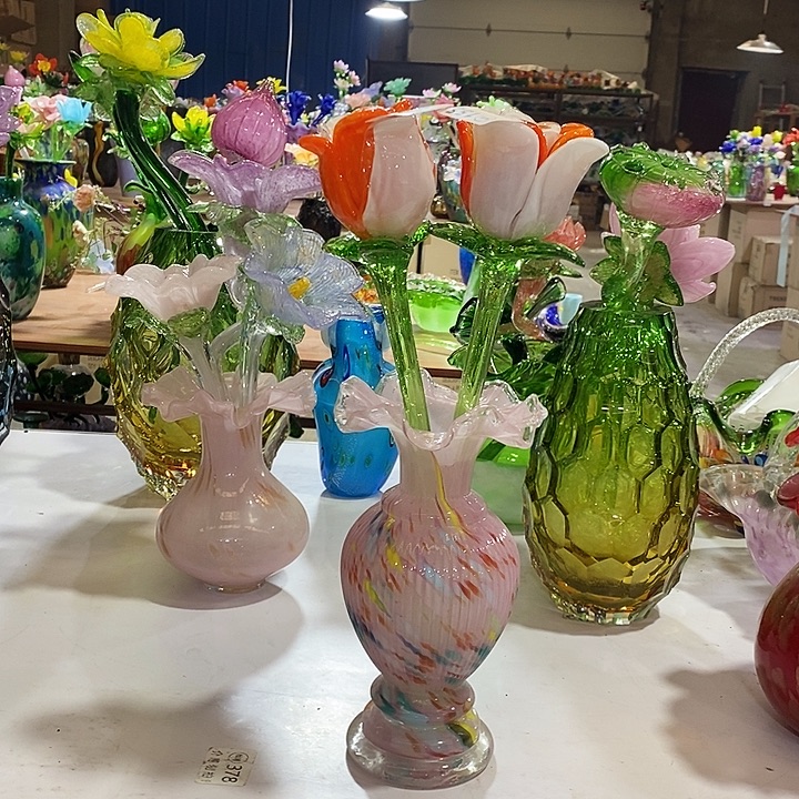 两只花加瓶高35厘米