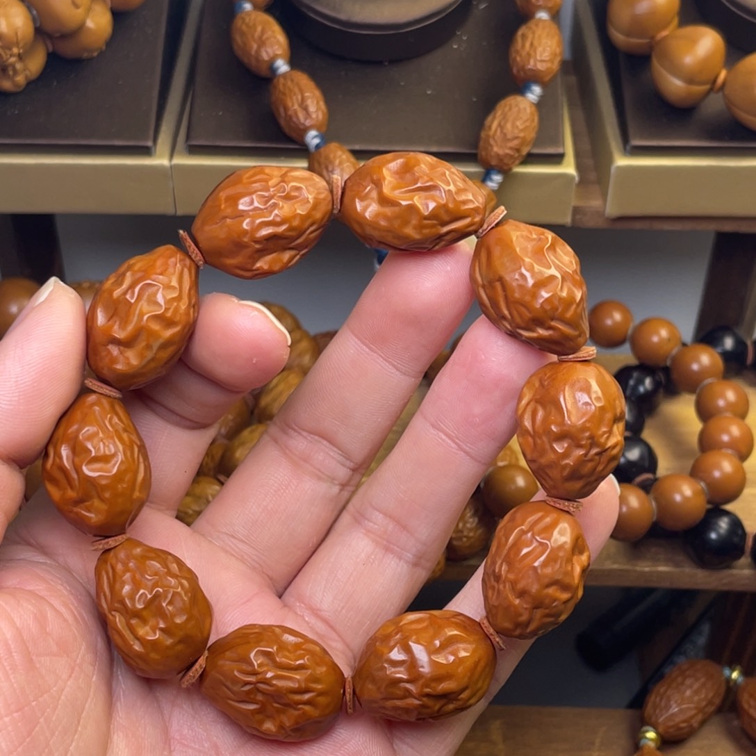 过***天橄榄核手串/手链1.8大枣