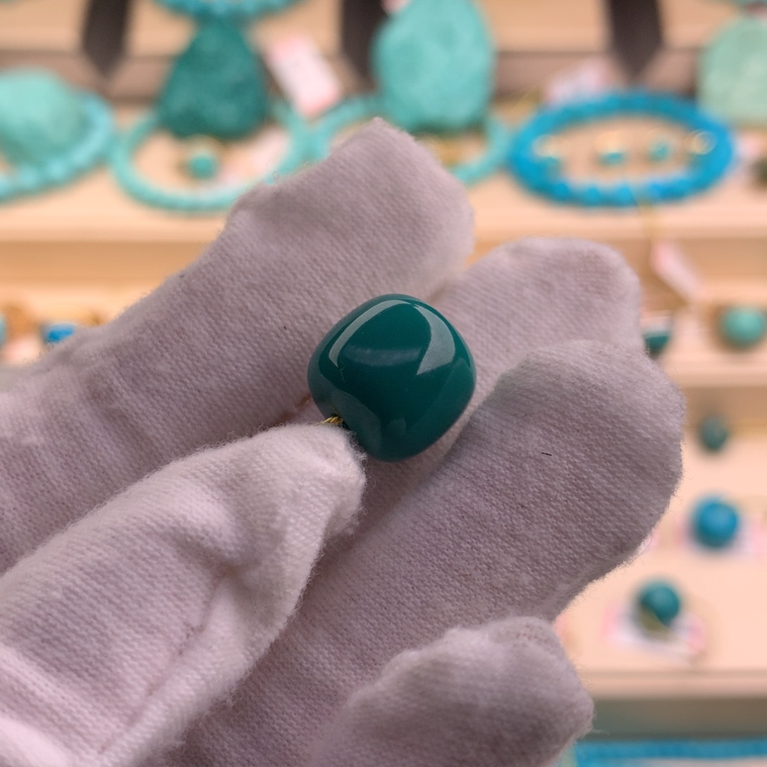 绿松石珠宝奇石未镶嵌h*s