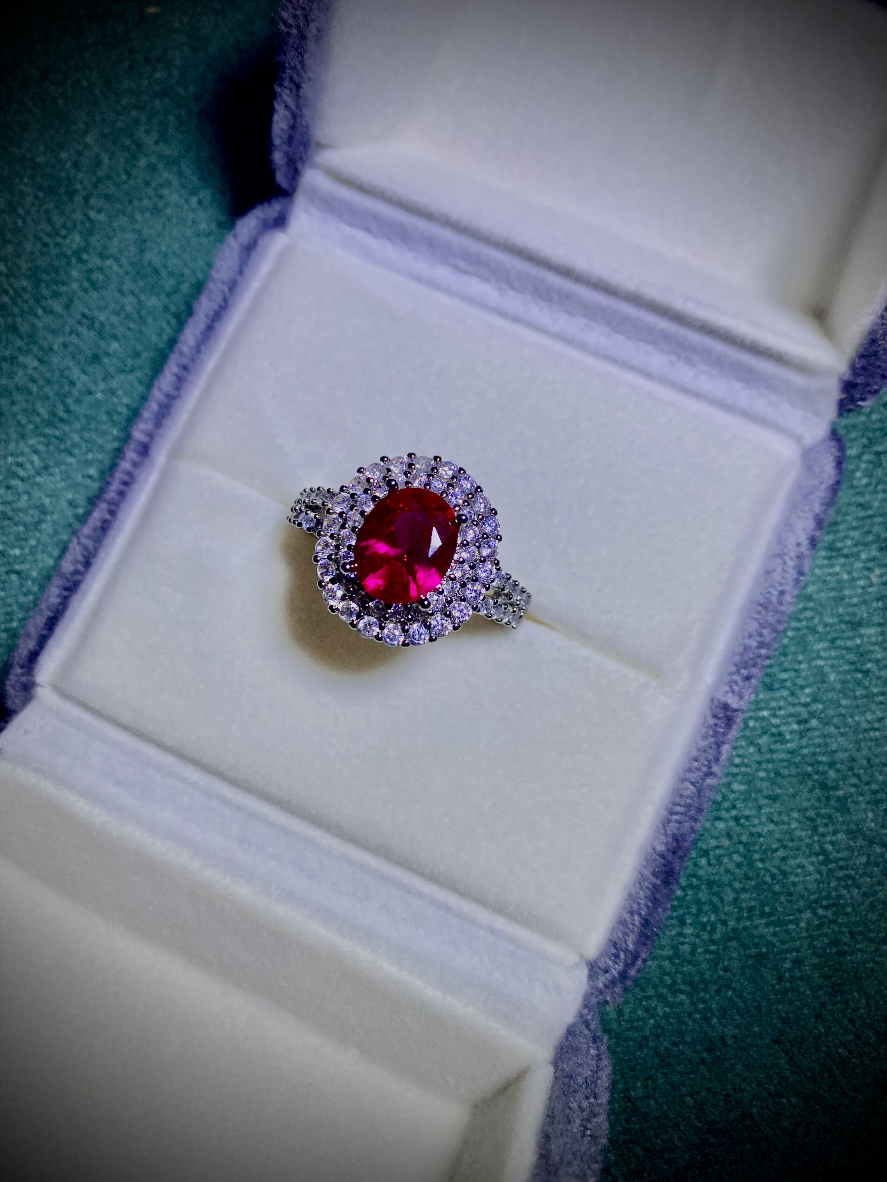 锌合金戒指 【HL专属】启明星（红）