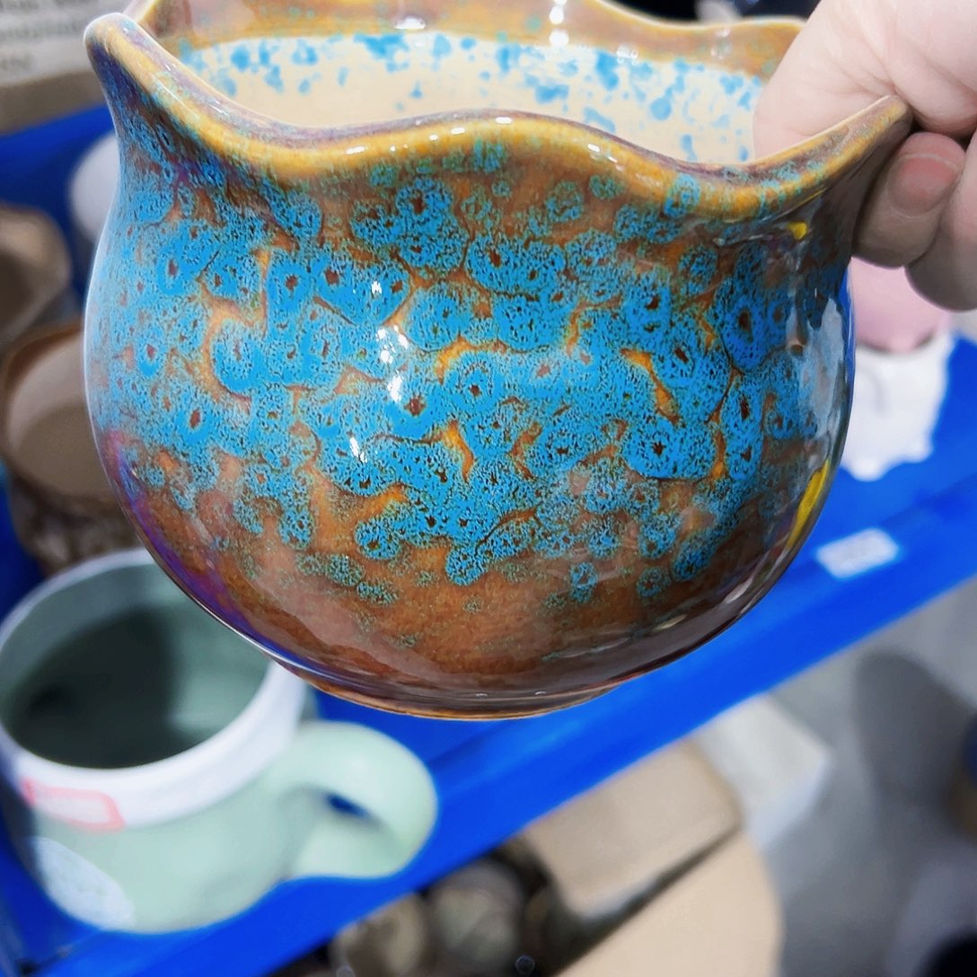 有孔外贸尾单陶瓷花盆凑单10米包邮