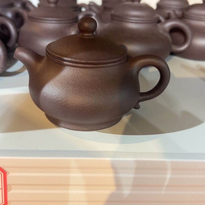 紫砂茶壶天青泥潘壶200毫升