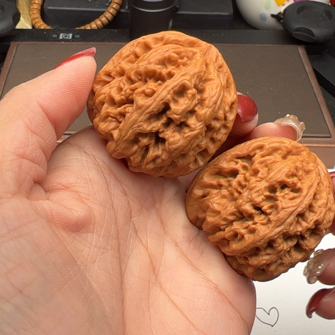 文玩核桃吊坠滢粗筋41