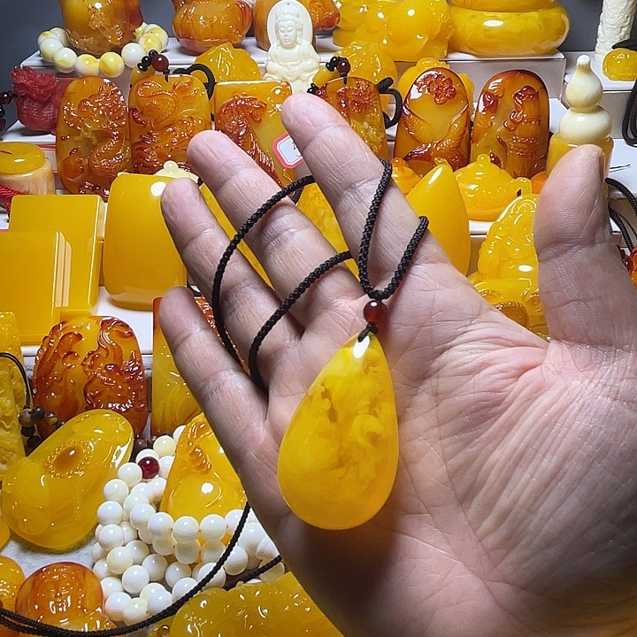 飘花水滴挂件 服饰配饰