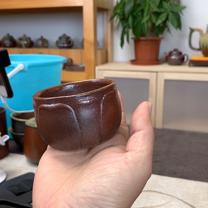紫砂柴烧纯自然柴烧