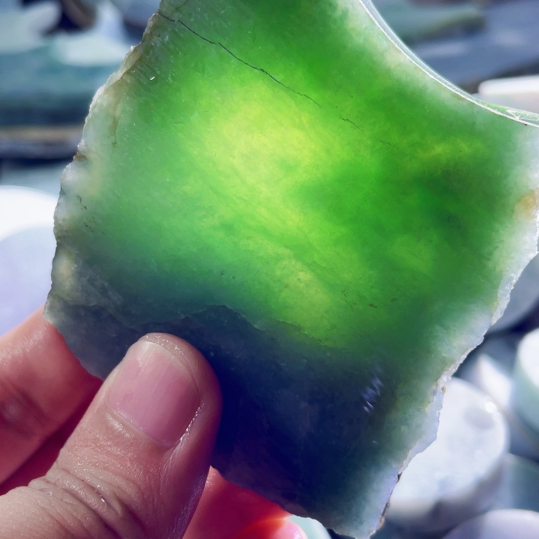 翡翠裸石天然翡翠A货