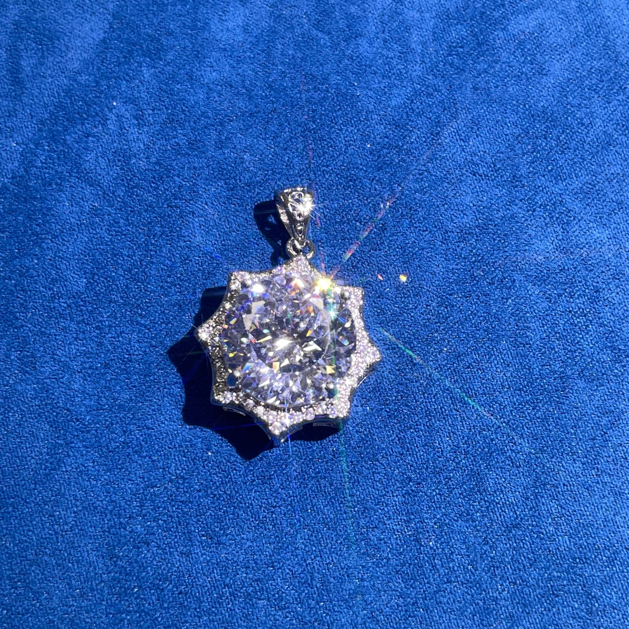 s9625白色太阳星吊坠多样发