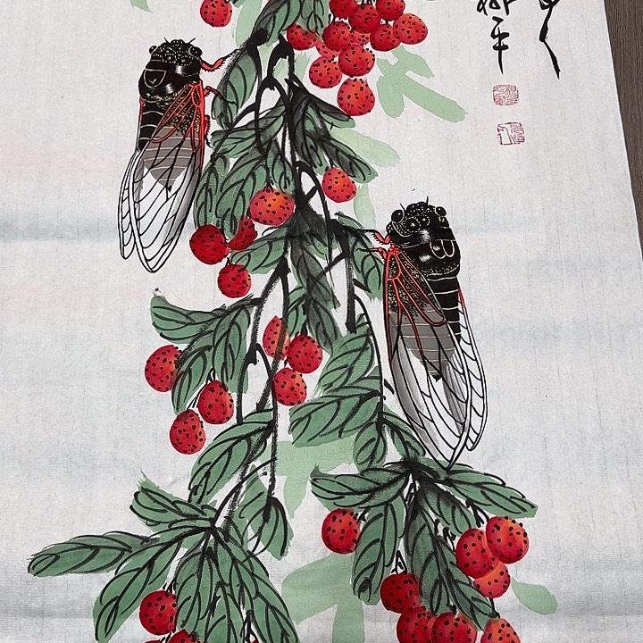 手绘国画艺术作品欣赏999