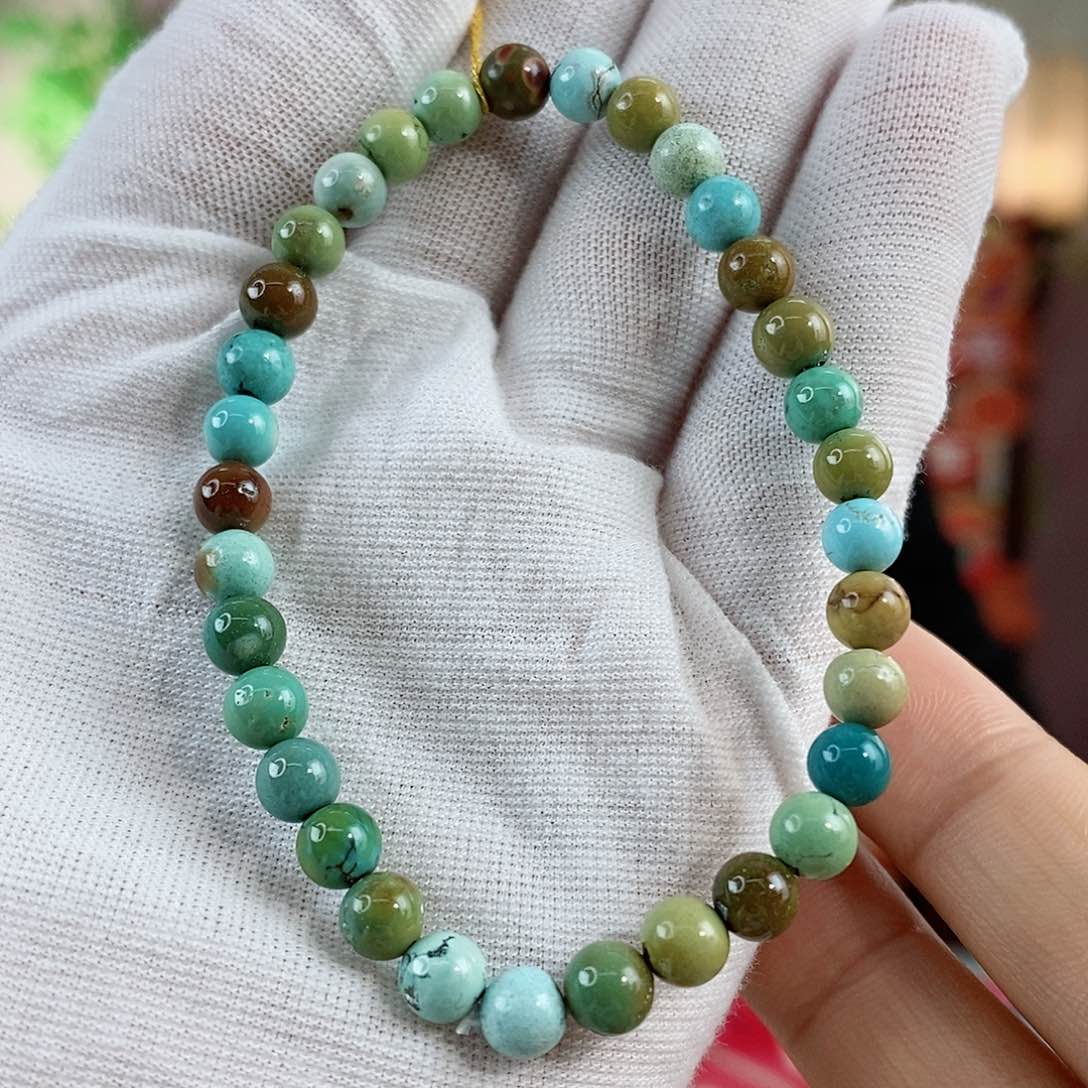 绿松石珠宝奇石未镶嵌