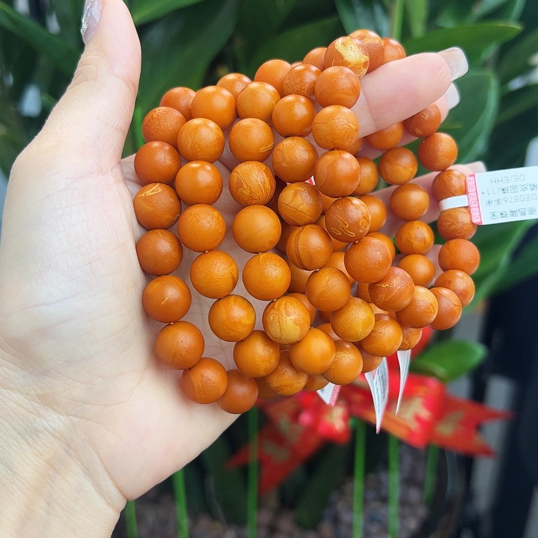 琥珀手链未镶嵌11 m多样性发其一