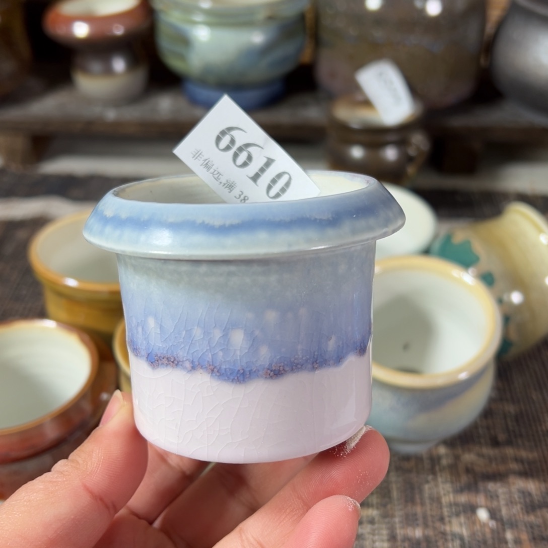 陶瓷景德镇手工花盆