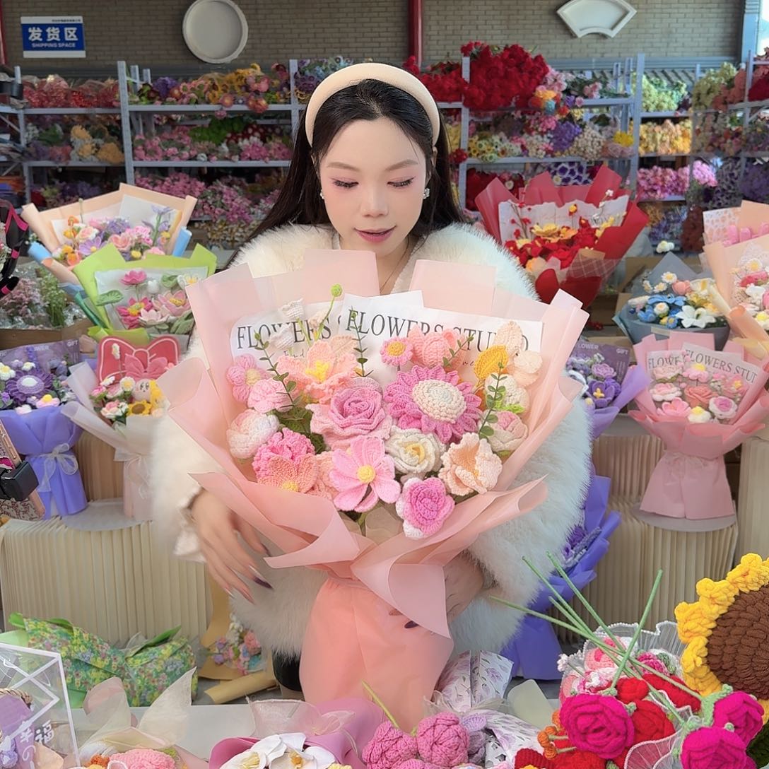 非遗手工花束，孤品清仓