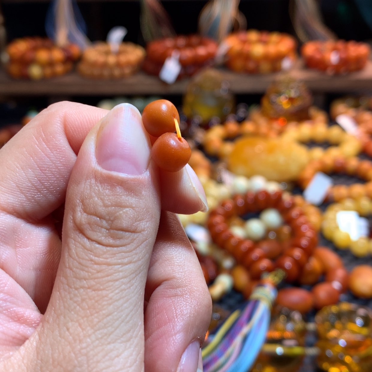 【闪购商品】琥珀吊坠(不含链)未镶嵌沃*