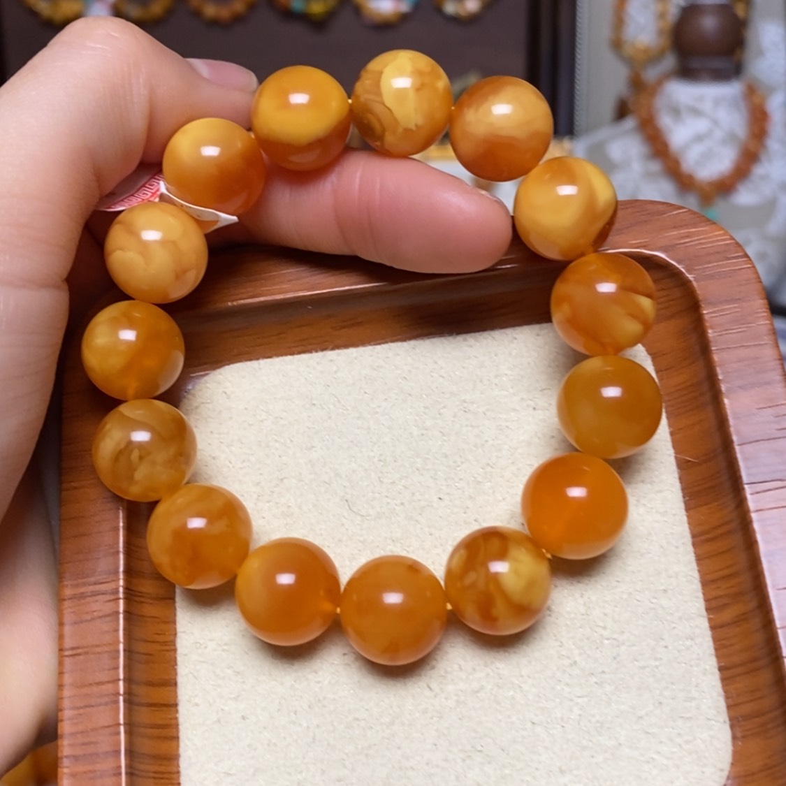 【闪购商品】手链蜜蜡未镶嵌手串