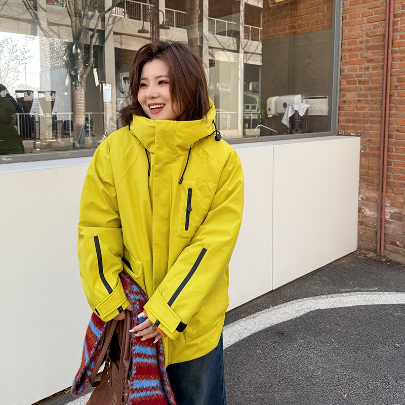 冲锋羽绒服/胖mm大码寒冬户外+通勤刚需~