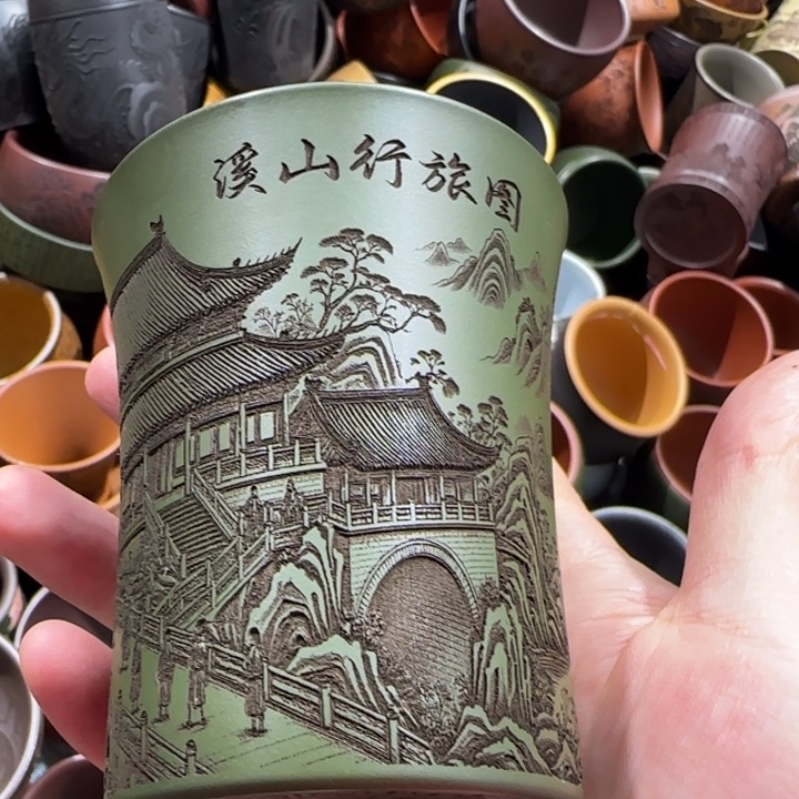 茶杯紫砂全手工紫砂