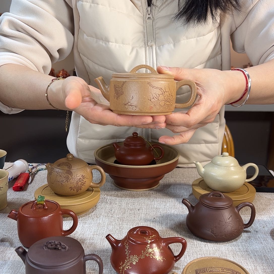 紫砂茶壶诚*汉瓦 160cc 段泥