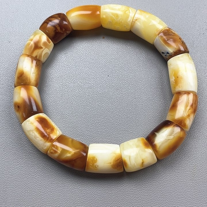 未镶嵌琥珀套链蜜蜡